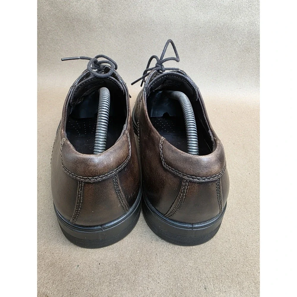 ECCO Melbourne (Us 10 Eu 40) Wing Tip Oxford, Cocoa Brown, Men's